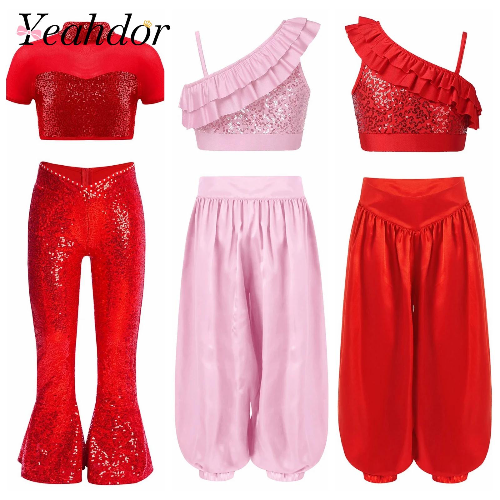 Children Shiny Sequins Dance C - Summer Clothing For Girls บทวิจารณ์และราคา