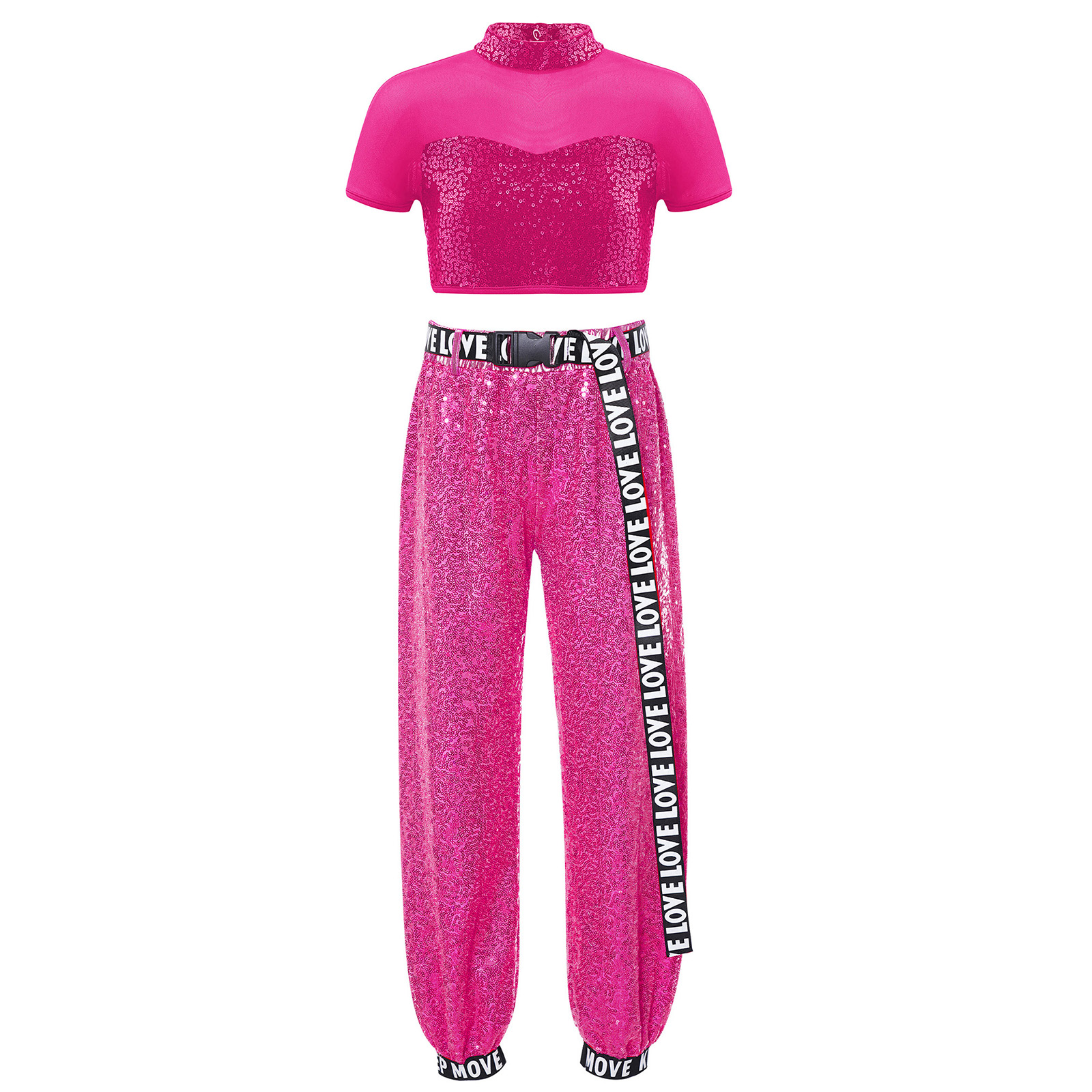 Children Shiny Sequins Dance C - Summer Clothing For Girls บทวิจารณ์และราคา