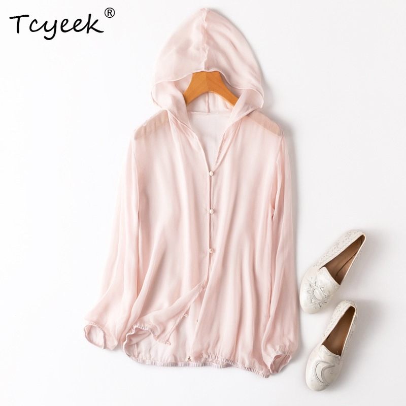 Tcyeek 100% Real Mulberry Silk - Summer Clothing Us บทวิจารณ์และราคา