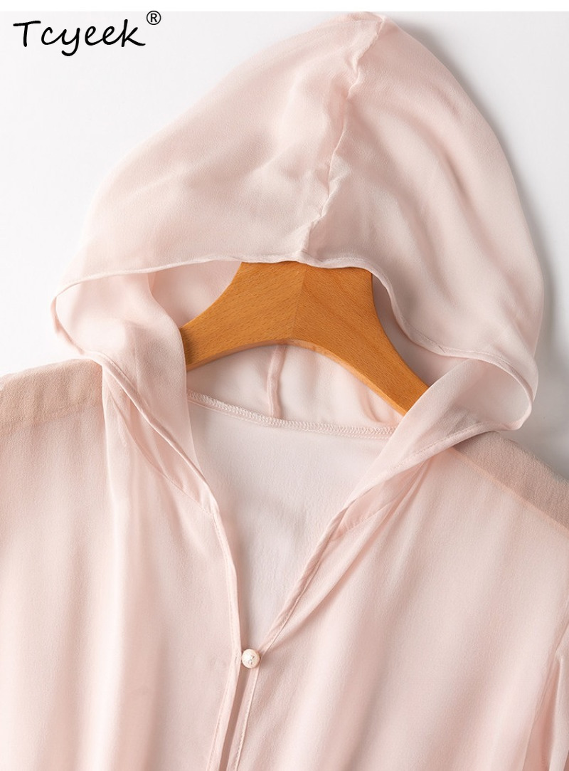 Tcyeek 100% Real Mulberry Silk - Summer Clothing Us บทวิจารณ์และราคา