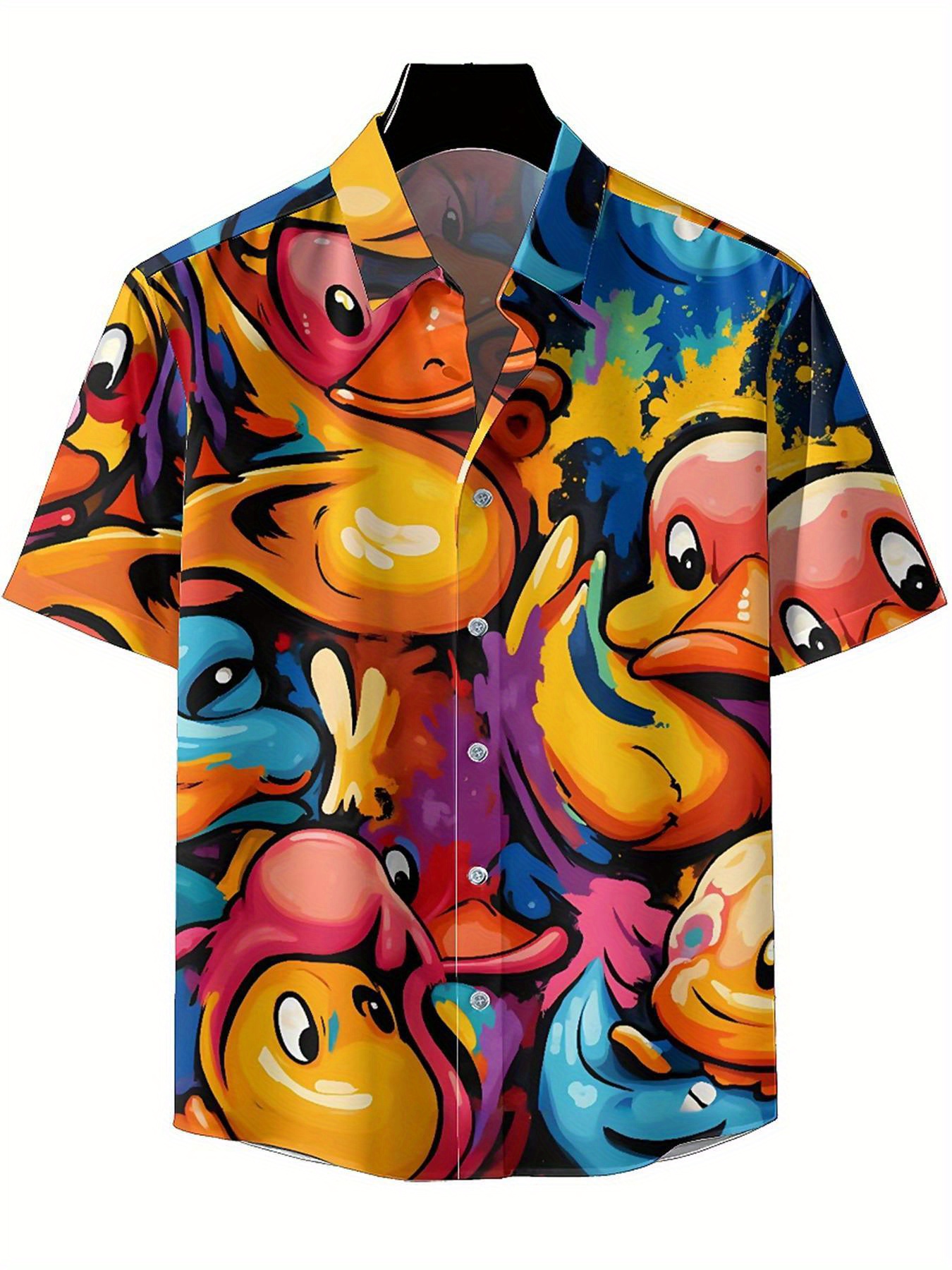 Men's Plus Size Hawaiian Shirt - Beach Shirt Hawaiian บทวิจารณ์และราคา