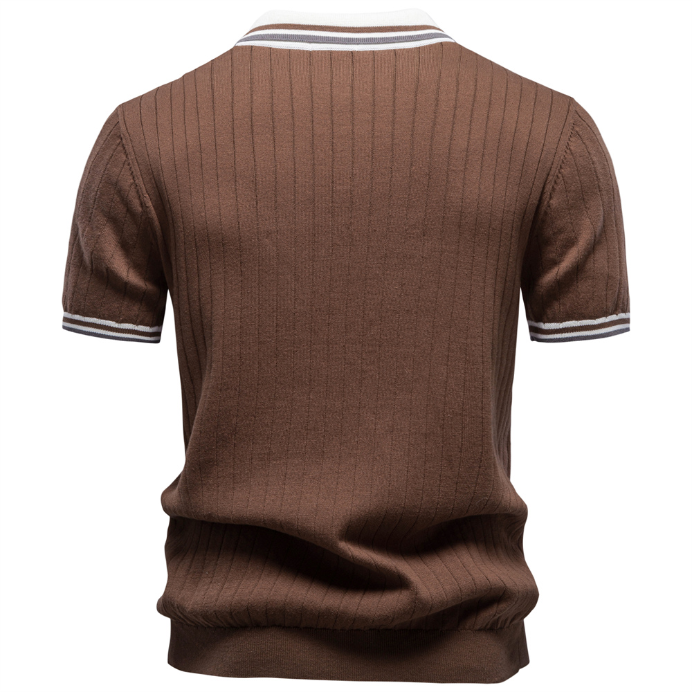 AIOPESON Men's Polo Shirt 100% - Summer Clothing Old Money บทวิจารณ์และราคา