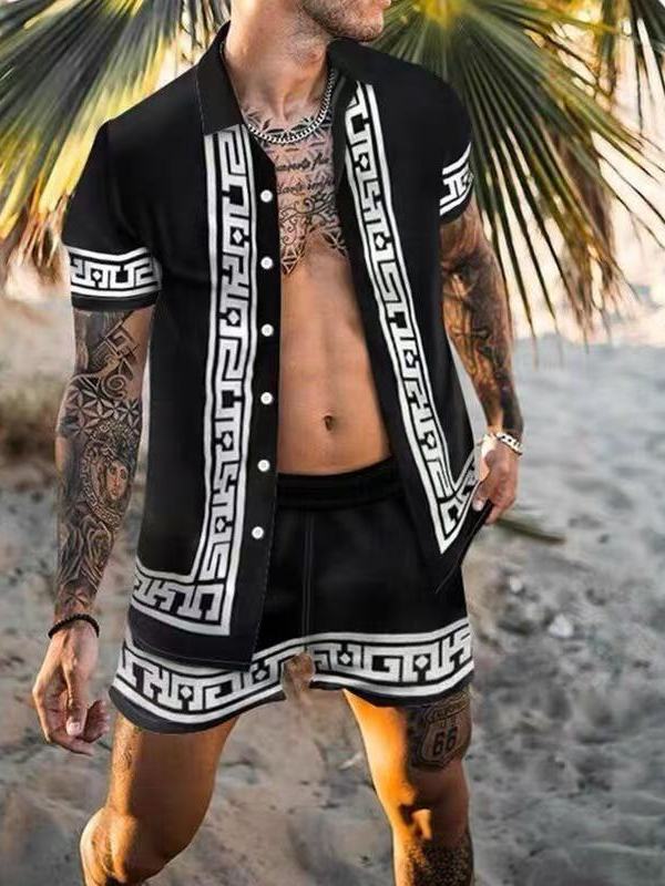 Summer Men's Casual Loose Shor - Summer Clothing Styles บทวิจารณ์และราคา