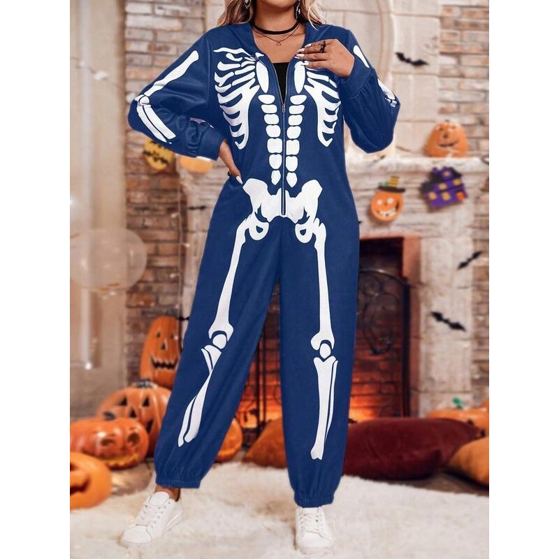 Halloween Skeleton Costume Wom - Summer Clothing Brands บทวิจารณ์และราคา