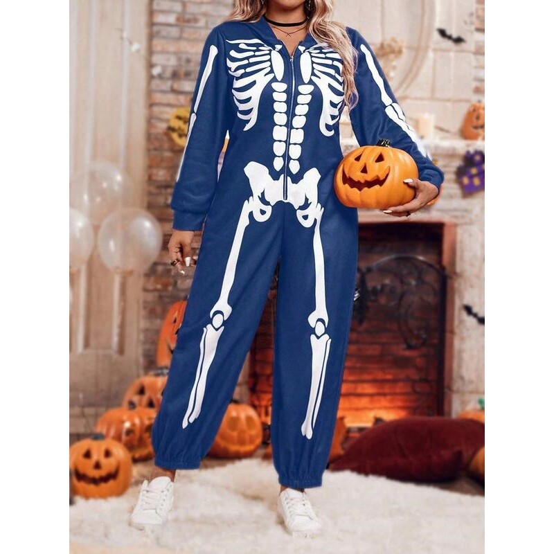 Halloween Skeleton Costume Wom - Summer Clothing Brands บทวิจารณ์และราคา