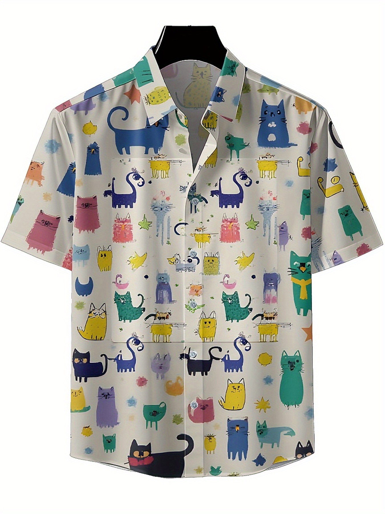 Men's Plus Size Hawaiian Shirt - Beach Shirt Hawaiian บทวิจารณ์และราคา