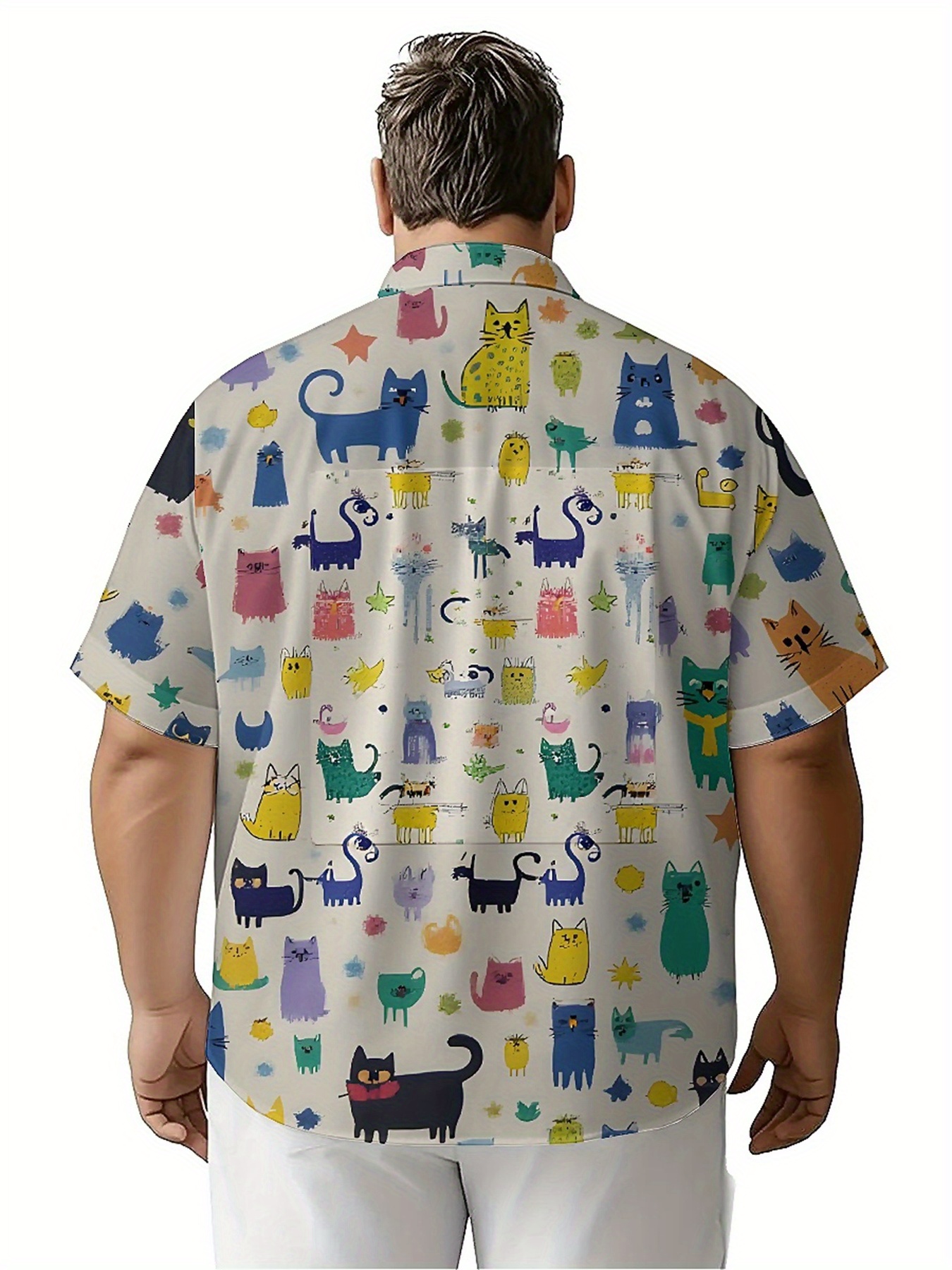 Men's Plus Size Hawaiian Shirt - Beach Shirt Hawaiian บทวิจารณ์และราคา