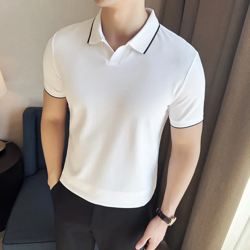Men Polo Shirt Summer Light Th - Summer Light Clothing บทวิจารณ์และราคา