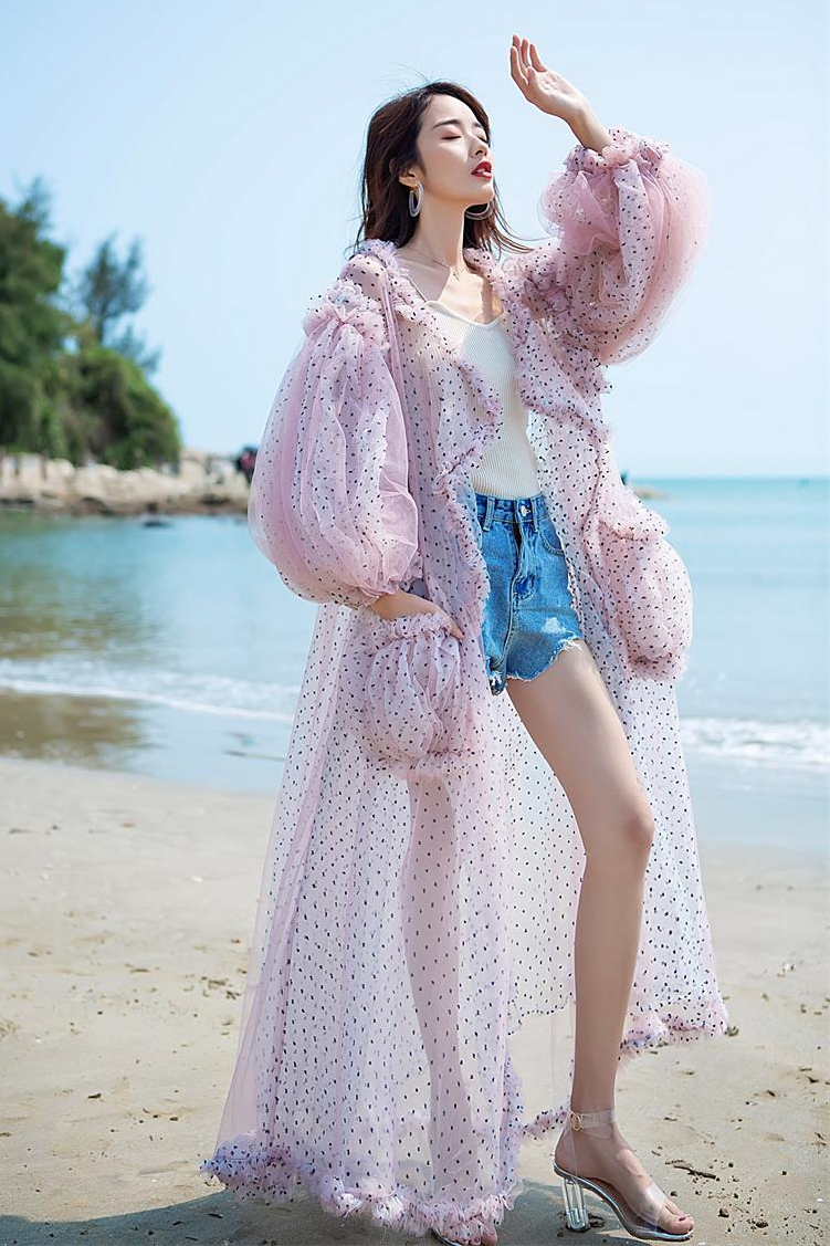 SuperAen Summer Seaside Holida - Summer Gauze Clothing บทวิจารณ์และราคา