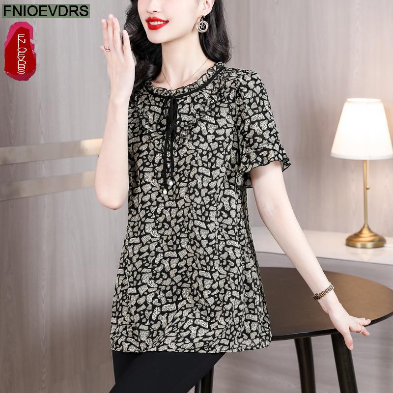 M-5XL 2023 Loose Clothes Women - Summer Clothing Old Money บทวิจารณ์และราคา