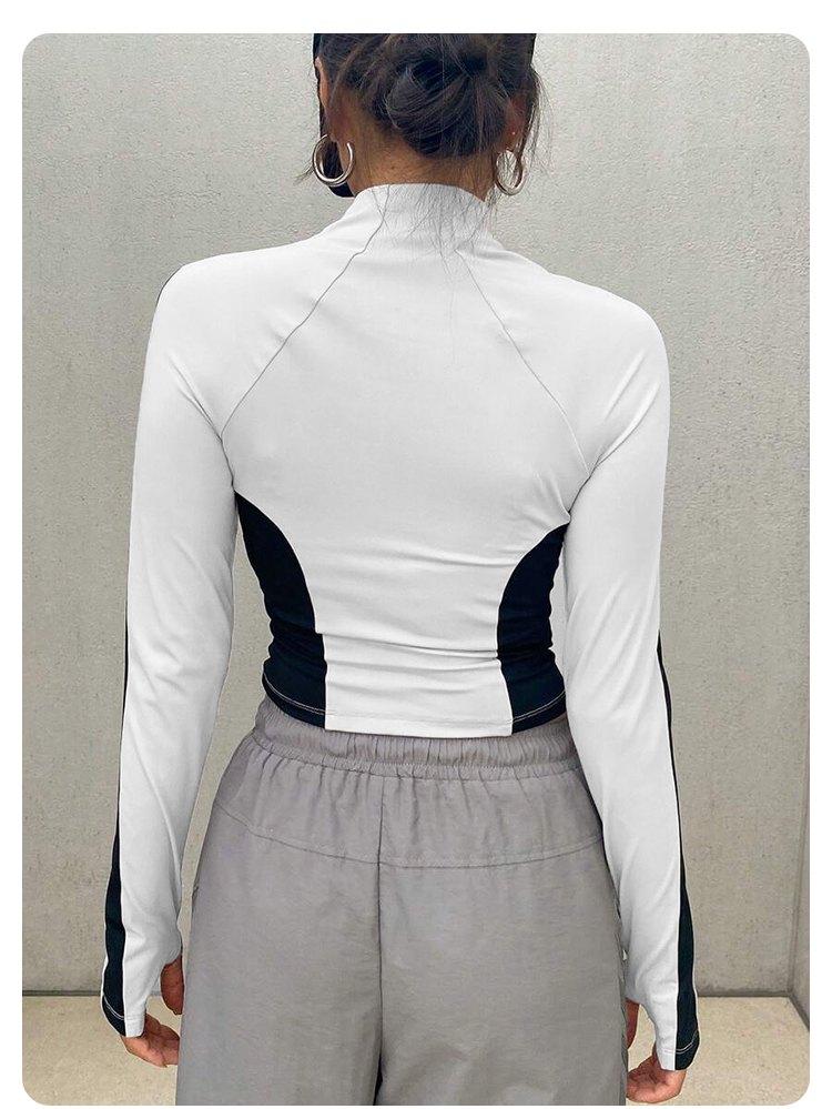 Yoga Clothes Stand Up Collar J - Summer Clothes บทวิจารณ์และราคา