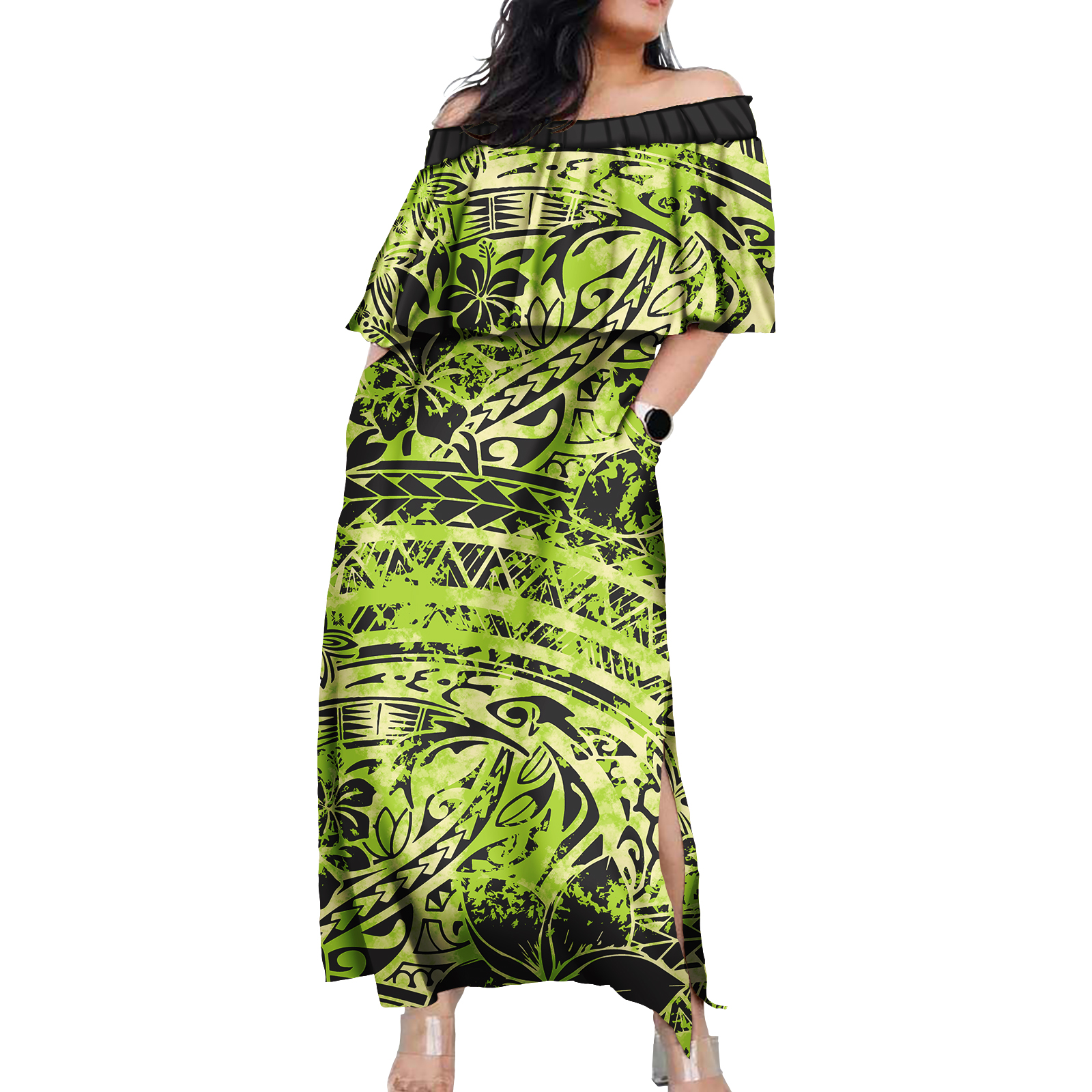 Hawaiian Floral Design Women D - Summer Clothing Plus Size Women บทวิจารณ์และราคา