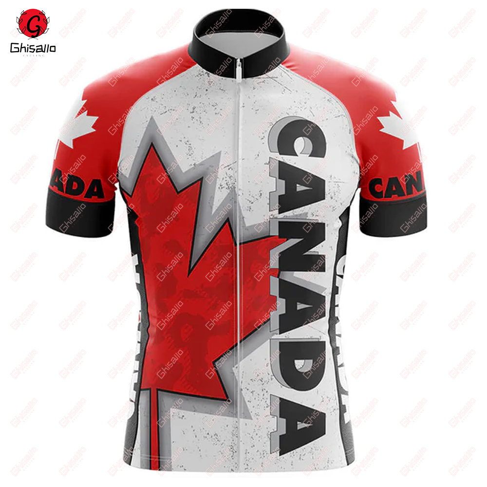 Canada Cycling Jersey for Men, - Summer Clothing Canada บทวิจารณ์และราคา