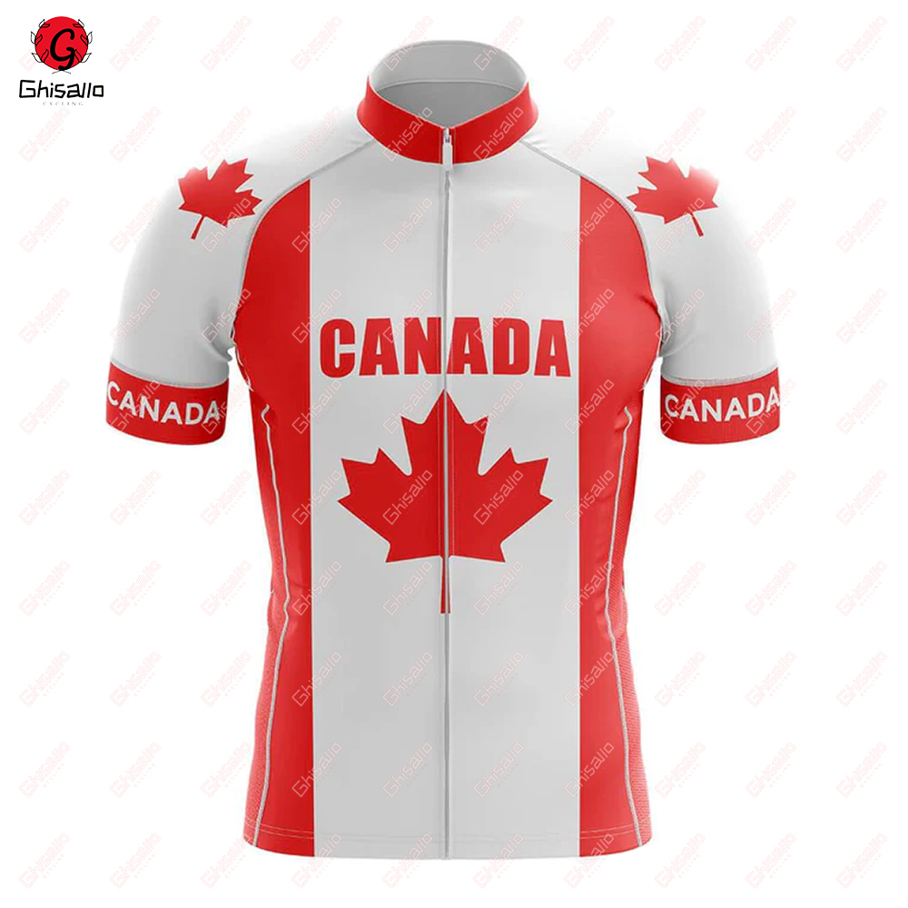 Canada Cycling Jersey for Men, - Summer Clothing Canada บทวิจารณ์และราคา