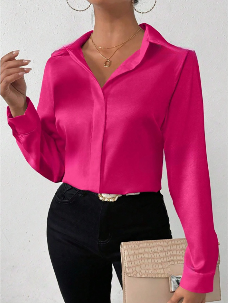 Women's Long Sleeve Silk-like  - Quality Summer Clothing For Women บทวิจารณ์และราคา
