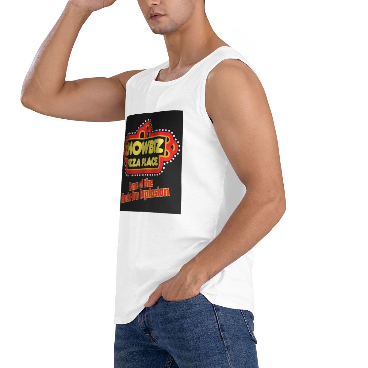 100% Cotton Showbiz Pizza Plac - Summer Clothing Places บทวิจารณ์และราคา