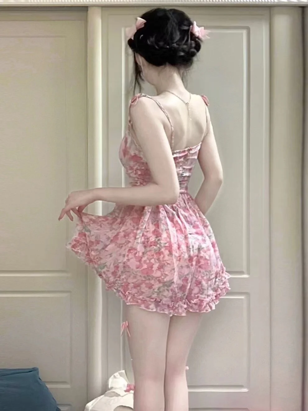 New In Floral Dresses Short Su - Summer Clothing Zara บทวิจารณ์และราคา