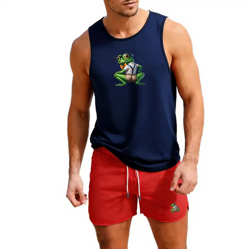 Gym Tank Tops Men Running Vest - Summer Knit Clothing บทวิจารณ์และราคา