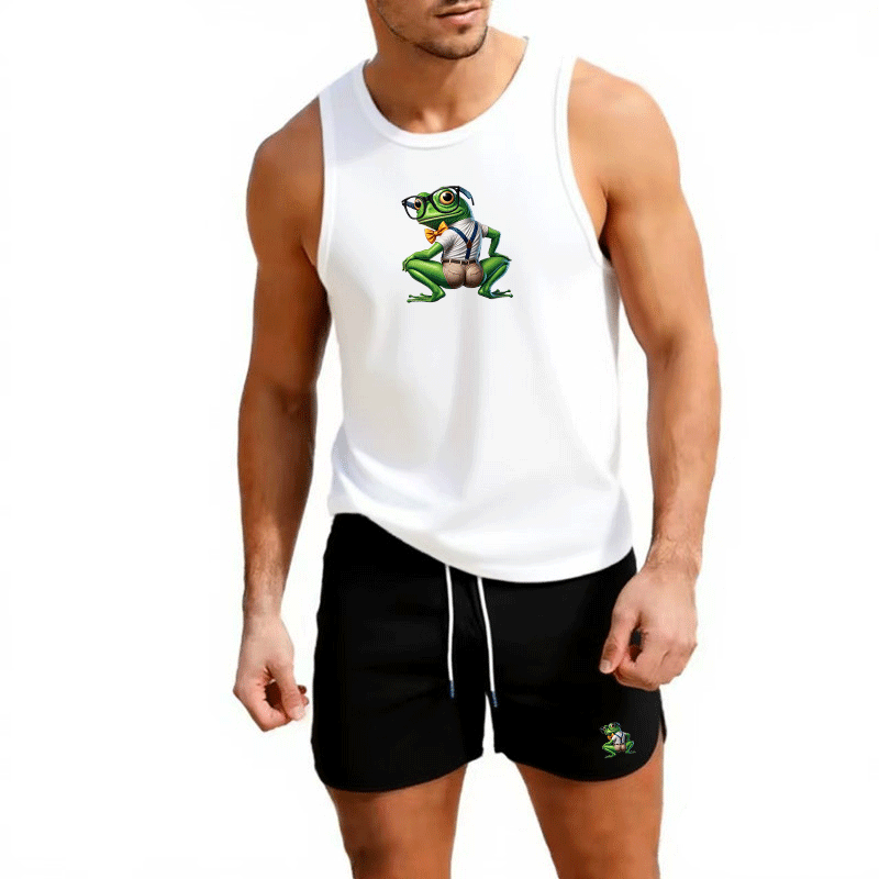 Gym Tank Tops Men Running Vest - Summer Knit Clothing บทวิจารณ์และราคา