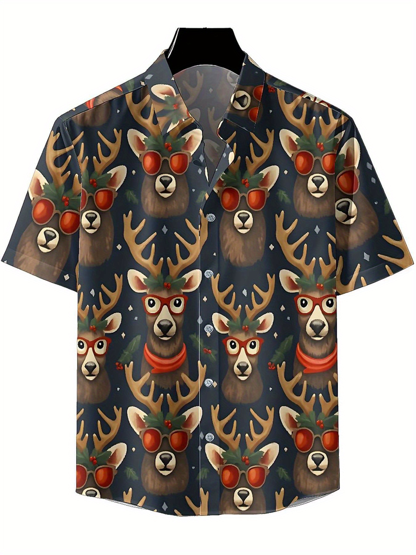 Men's Plus Size Hawaiian Shirt - Beach Shirt Hawaiian บทวิจารณ์และราคา