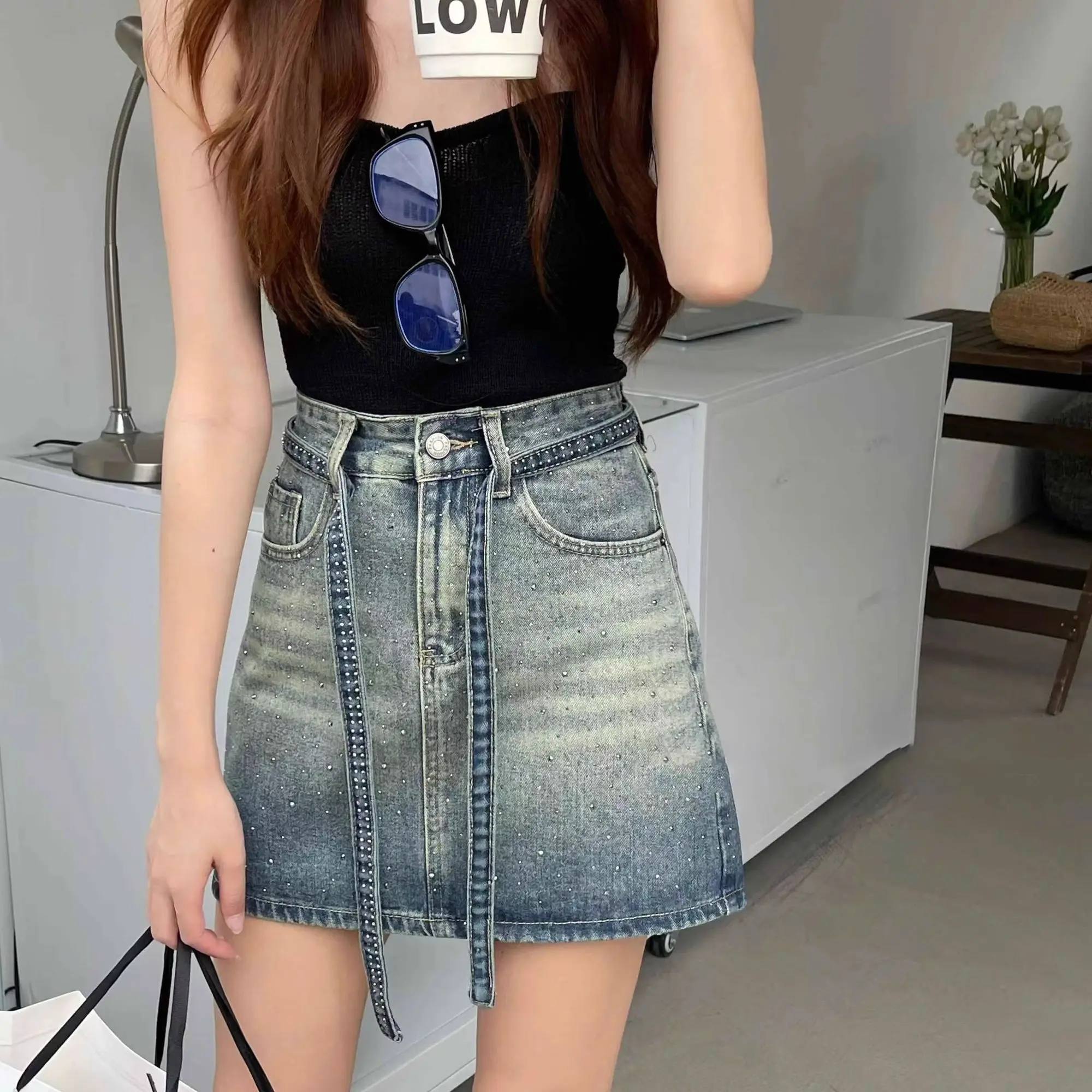 Jeans Skirts For Women Gradien - Summer Clothing Trends 2025 Women'S บทวิจารณ์และราคา