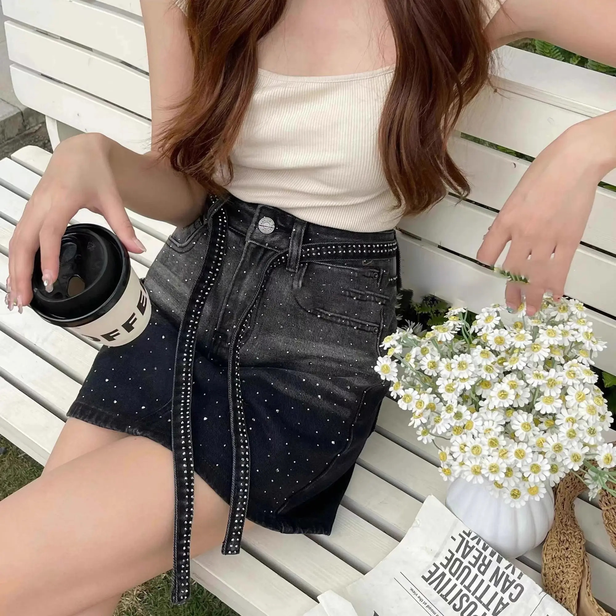 Jeans Skirts For Women Gradien - Summer Clothing Trends 2025 Women'S บทวิจารณ์และราคา