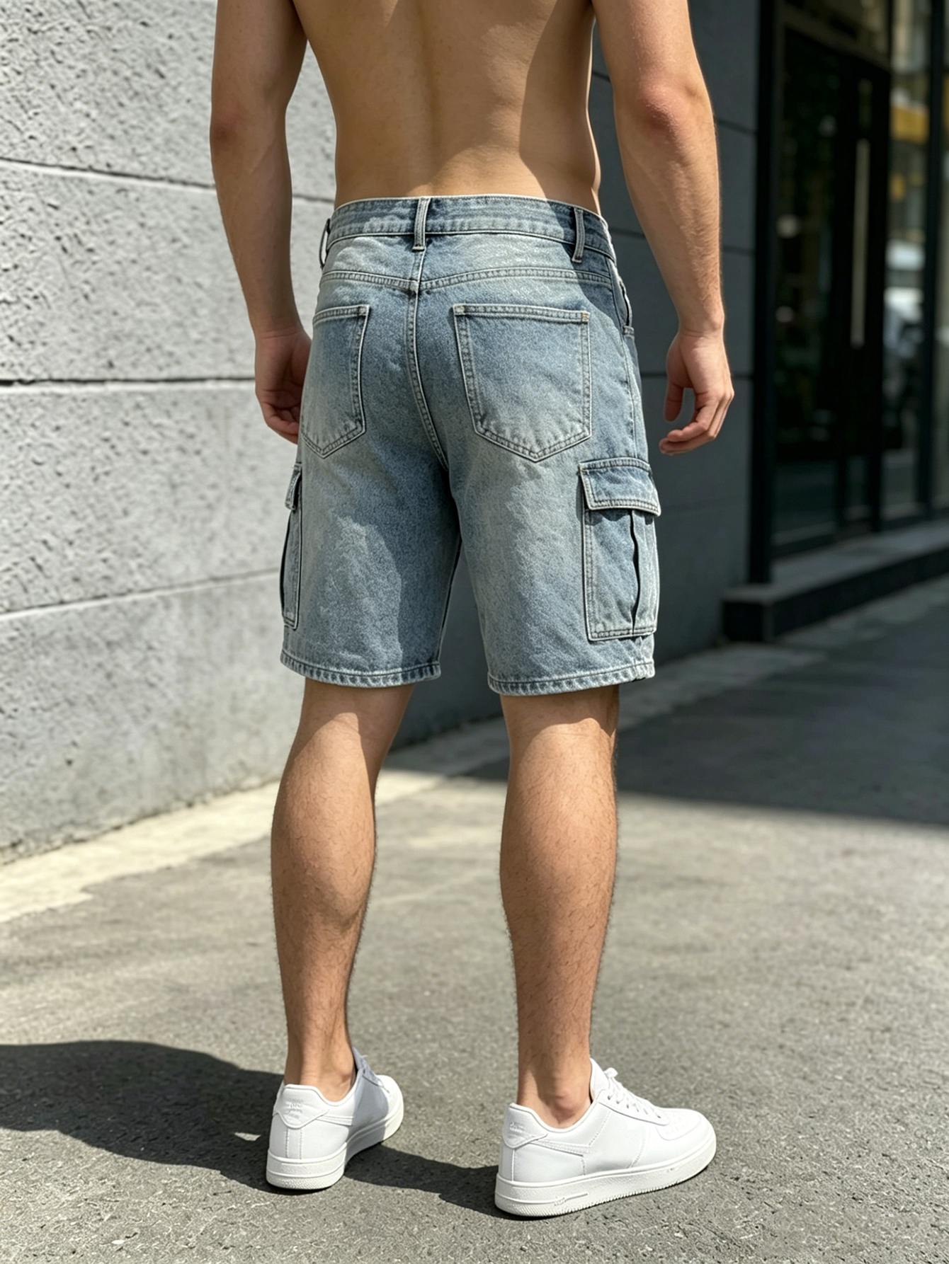 Men workwear Jeans Denim Pants - Summer Light Clothing บทวิจารณ์และราคา