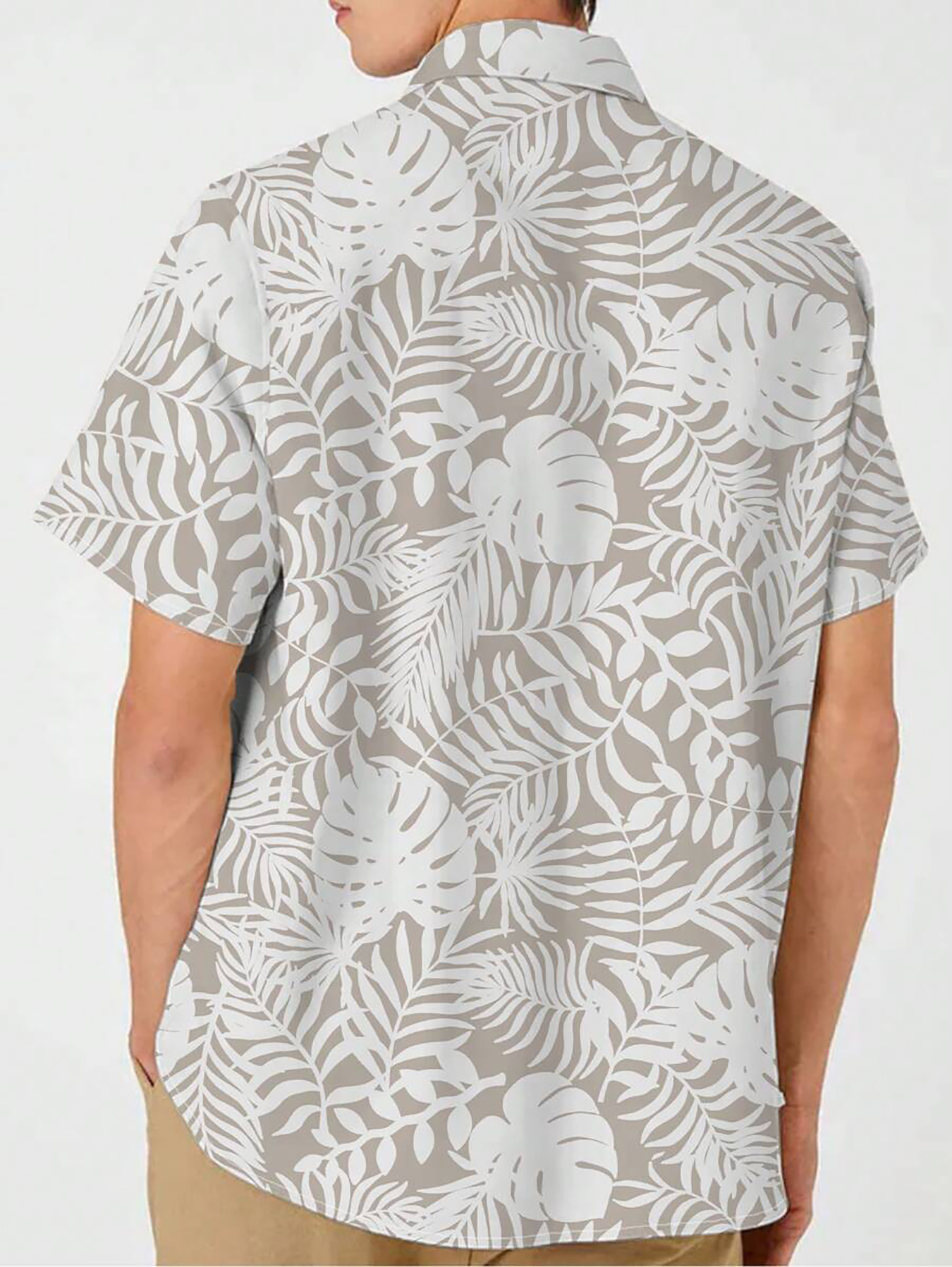 Summer Men's Casual Hawaiian S - Beach Shirt Hawaiian บทวิจารณ์และราคา