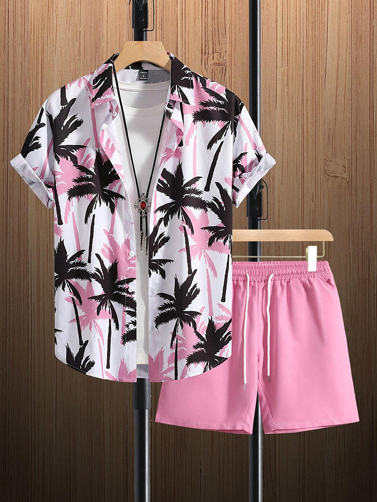 Hawaiian Men's Short Sleeve Sh - Beach Shirt Hawaiian บทวิจารณ์และราคา