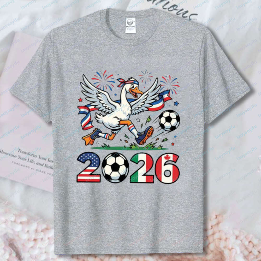 Funny 2026 Soccer Goose Shirt  - Summer Clothing Canada บทวิจารณ์และราคา