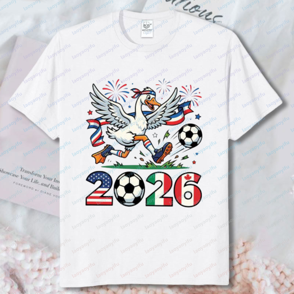 Funny 2026 Soccer Goose Shirt  - Summer Clothing Canada บทวิจารณ์และราคา