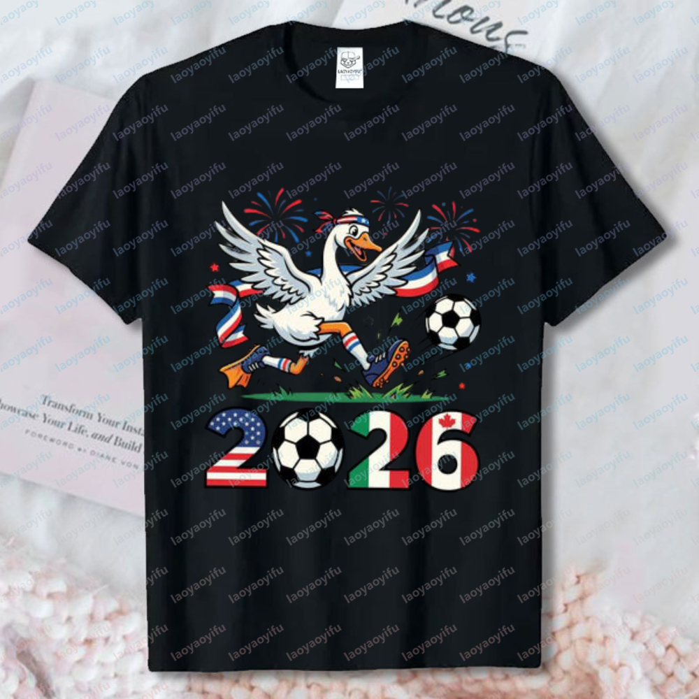 Funny 2026 Soccer Goose Shirt  - Summer Clothing Canada บทวิจารณ์และราคา