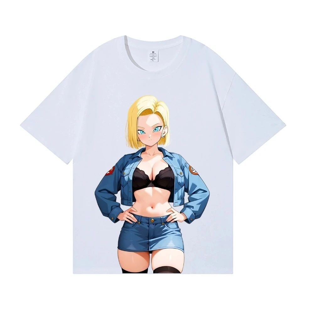 Dragon Ball Android 18 Japanes - Quality Summer Clothing For Women บทวิจารณ์และราคา