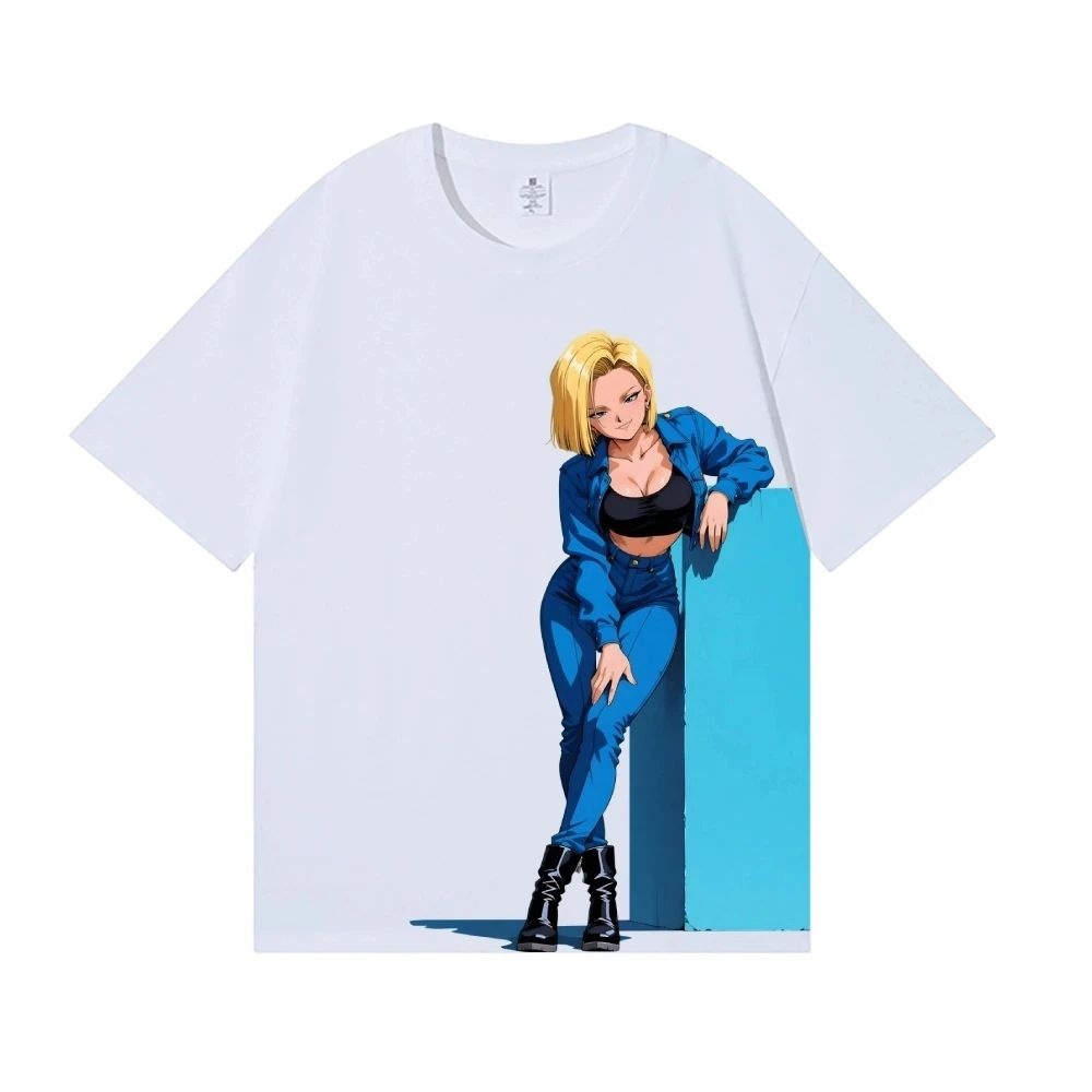 Dragon Ball Android 18 Japanes - Quality Summer Clothing For Women บทวิจารณ์และราคา