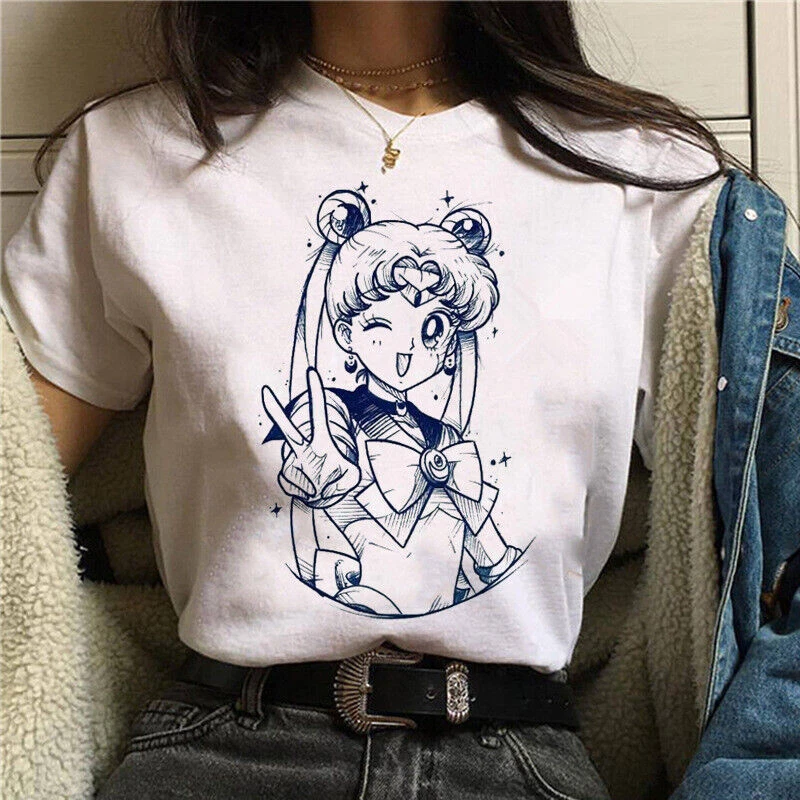 2026 Summer Sailor Moon Retro  - Summer Clothing Trends For Men 2026 บทวิจารณ์และราคา