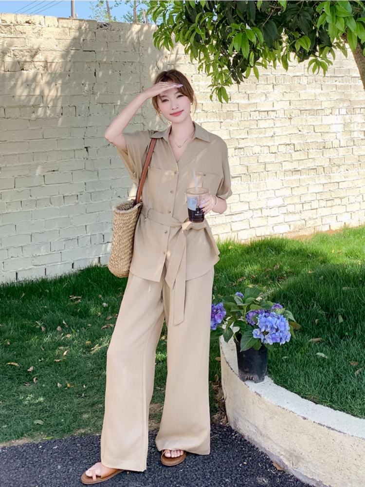 Baggy Women's Pants Two Piece  - Summer Clothing Trends 2025 Women'S บทวิจารณ์และราคา