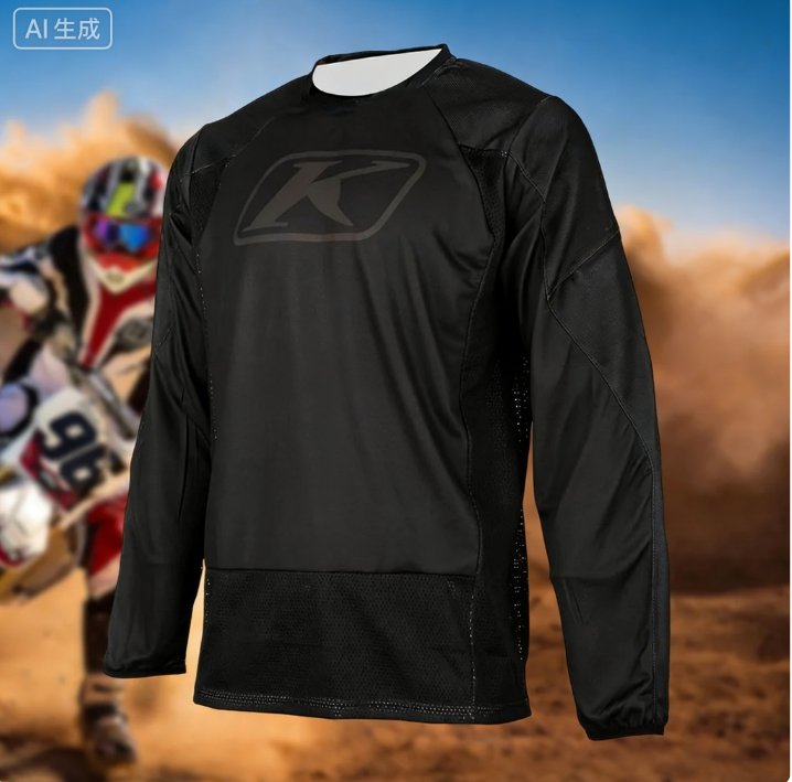 Summer BMX DH MTB Long Sleeved - Summer Knit Clothing บทวิจารณ์และราคา