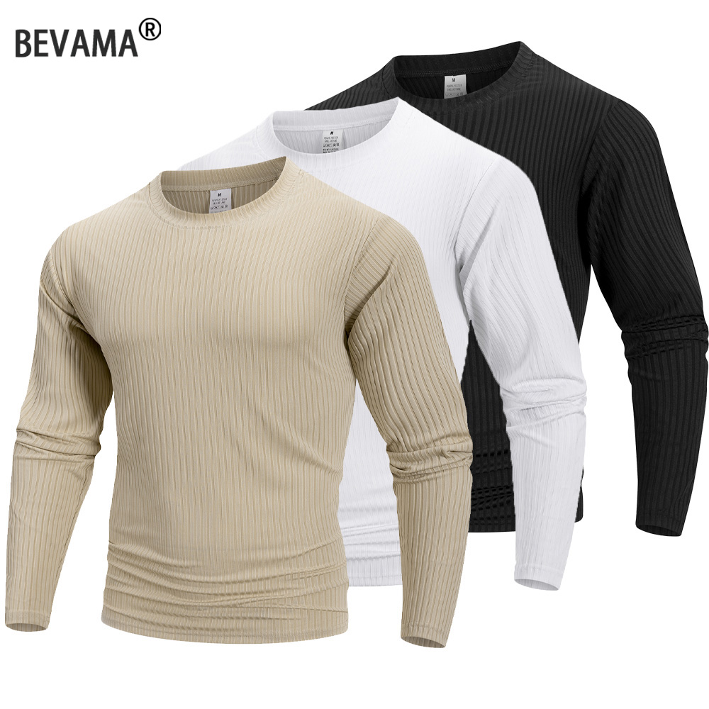 Spring Summer Men's Crew Neck  - Summer Knit Clothing บทวิจารณ์และราคา