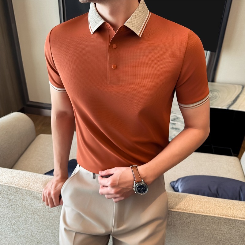 High Stretch Short Sleeved Pol - Summer Light Clothing บทวิจารณ์และราคา