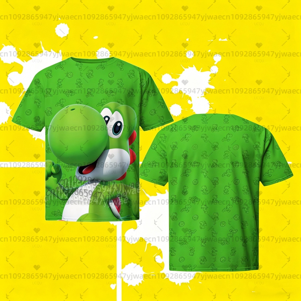 2026 men Super Mario Bros. Yos - Summer Knit Clothing บทวิจารณ์และราคา