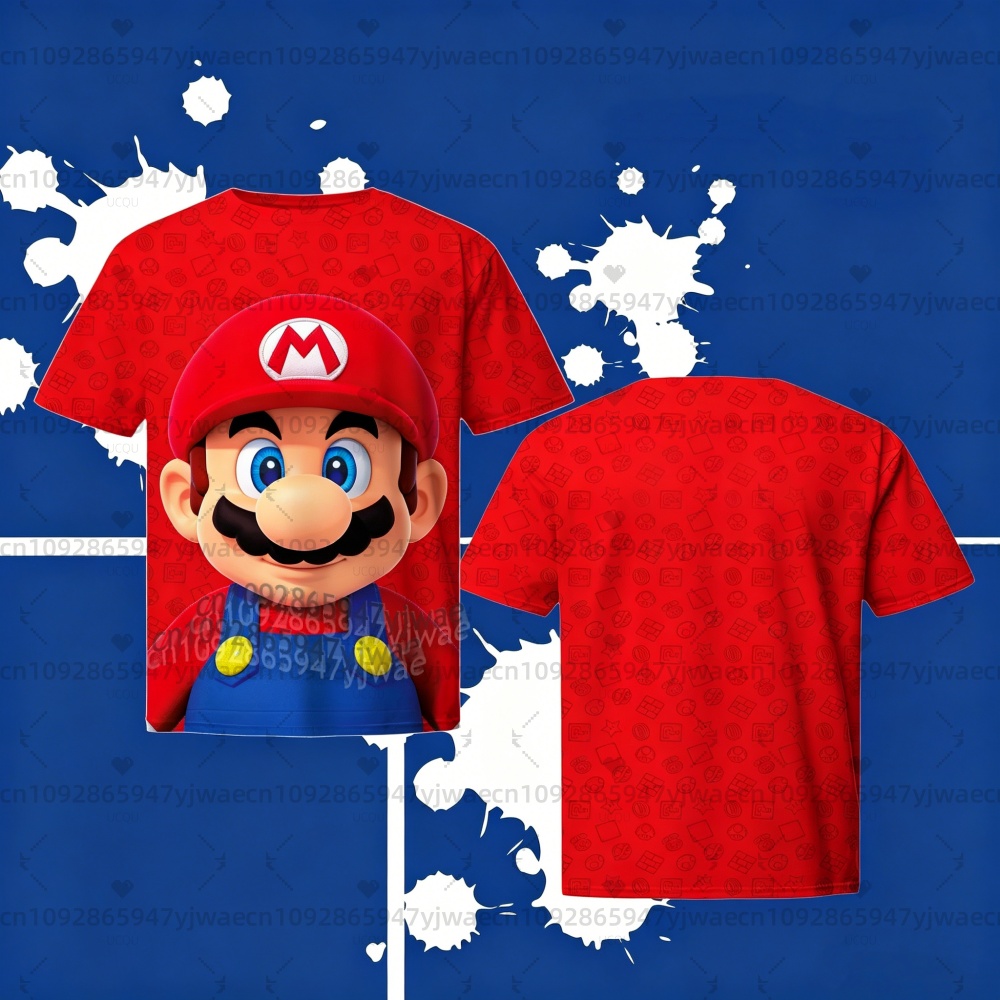 2026 men Super Mario Bros. Yos - Summer Knit Clothing บทวิจารณ์และราคา