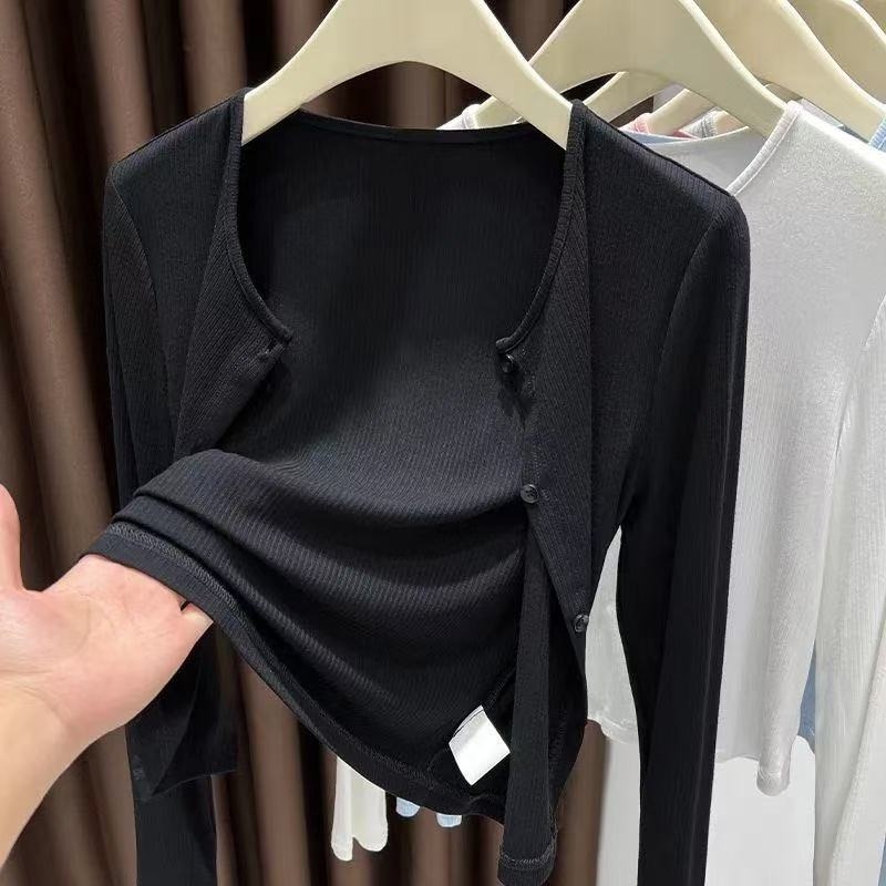 Trendy new cardigan, thin jack - Summer Clothing Old Money บทวิจารณ์และราคา