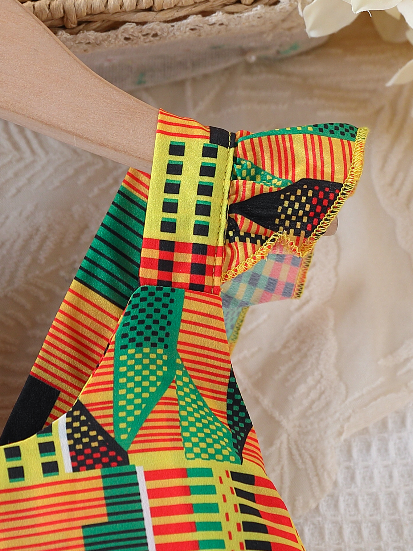 Girls summer African bohemian  - Summer Clothing For Girls บทวิจารณ์และราคา