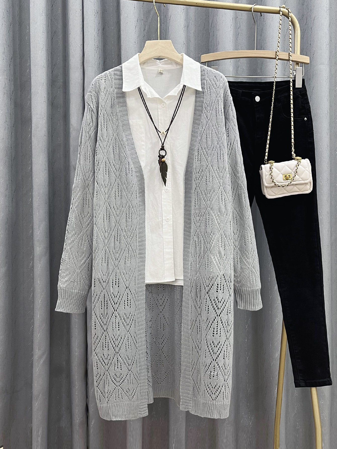 plus Size Open Cardigan Loose  - Summer Clothing Plus Size Women บทวิจารณ์และราคา