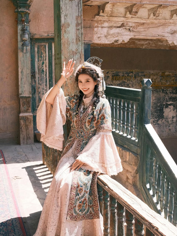 Princess Style Ethnic Minority - Summer Clothing For Girls บทวิจารณ์และราคา