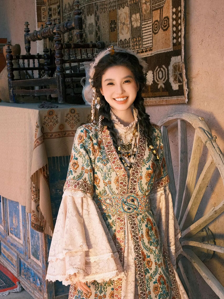 Princess Style Ethnic Minority - Summer Clothing For Girls บทวิจารณ์และราคา