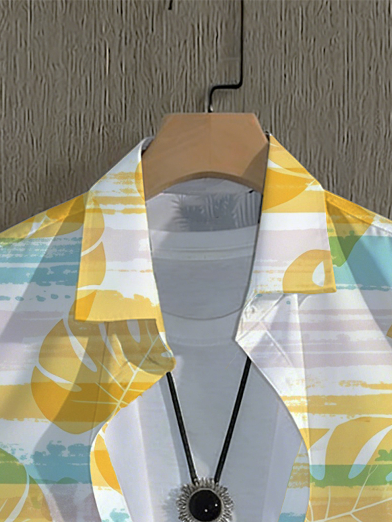 New Men's Hawaiian Shirt Tropi - Beach Shirt Hawaiian บทวิจารณ์และราคา