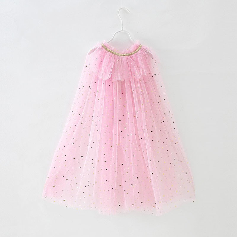Girls Princess Cape Children C - Summer Clothing Kids บทวิจารณ์และราคา