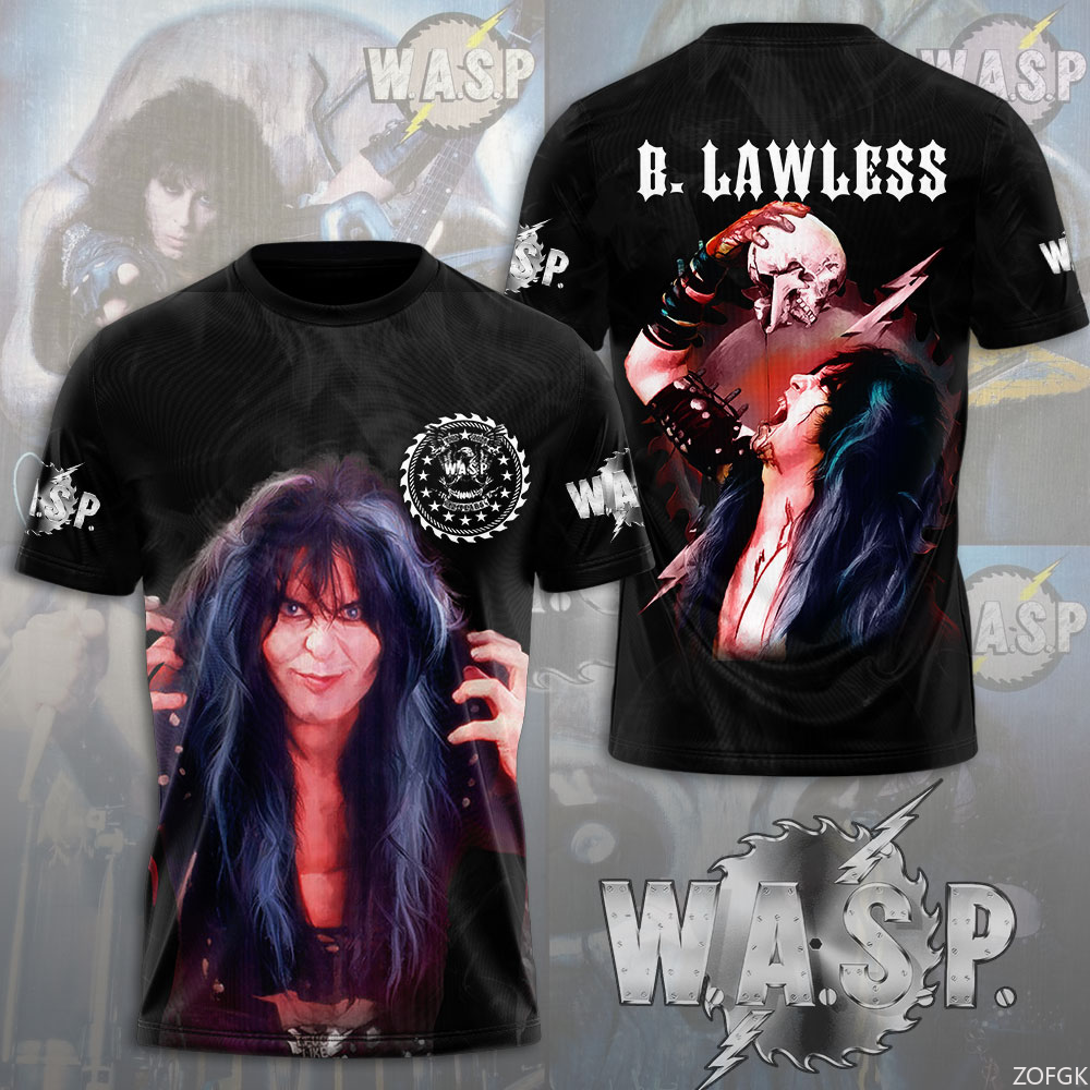 W.A.S.P Rock 3D Printing T-shi - Summer Clothing Kids บทวิจารณ์และราคา