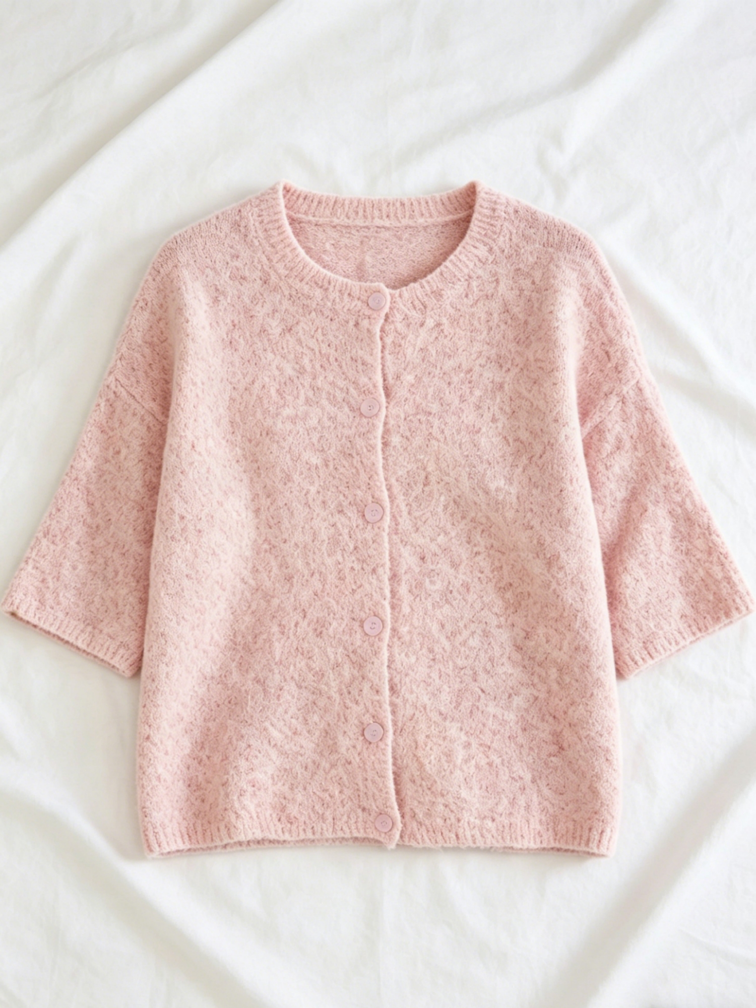 Women's plus size button knit  - Summer Clothing Plus Size Women บทวิจารณ์และราคา